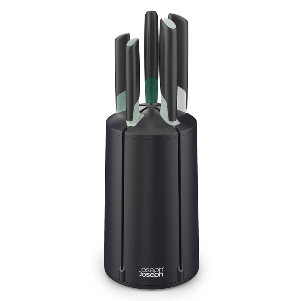 Joseph Joseph Elevate ナイフセット　回転スタンド付き Amazon.com: Joseph Joseph Elevate Knives 5-piece Carousel